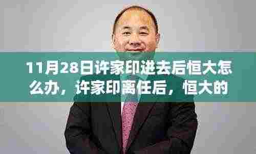 许家印离任后,恒大的未来之路展望,重组与未来发展之路