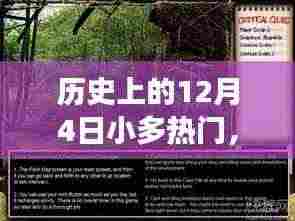历史上的12月4日小多热门,秘境探索,12月4日,小巷深处的特色小店之旅