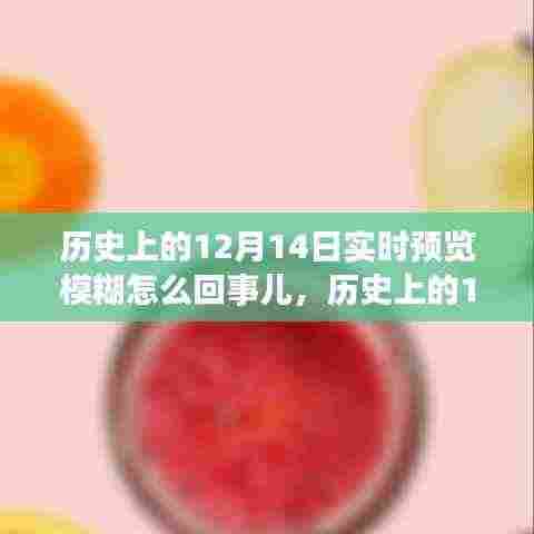 历史上的12月14日实时预览模糊现象解析与深度评测介绍