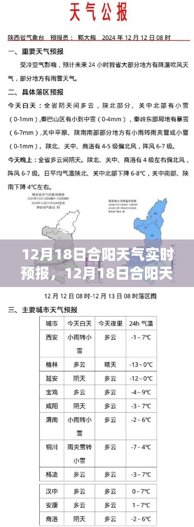 12月18日合阳天气实时预报,全面解读与竞品对比分析