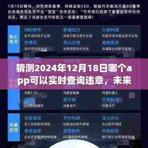 掌握智慧,2024年违章查询新纪元,实时查询app前瞻