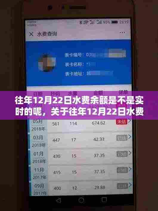 往年12月22日水费余额查询实时性的深度解析与探讨