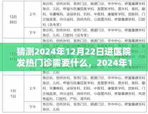未来医疗前沿缩影,探寻发热门诊的未知与准备,2024年12月22日体验报告