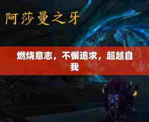 燃烧意志，不懈追求，超越自我