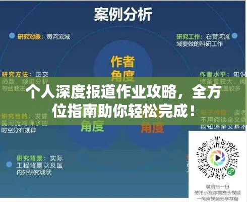 个人深度报道作业攻略,全方位指南助你轻松完成!