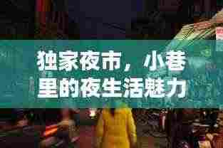 独家夜市,小巷里的夜生活魅力画卷
