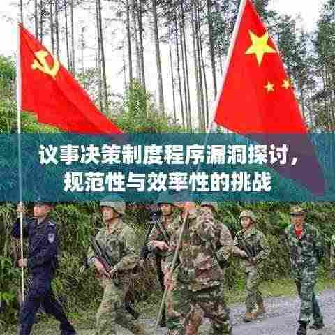 议事决策制度程序漏洞探讨,规范性与效率性的挑战