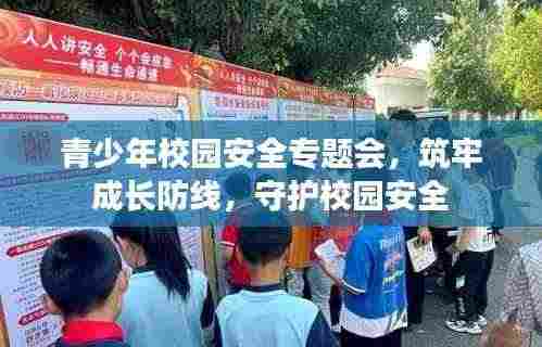 青少年校园安全专题会,筑牢成长防线,守护校园安全